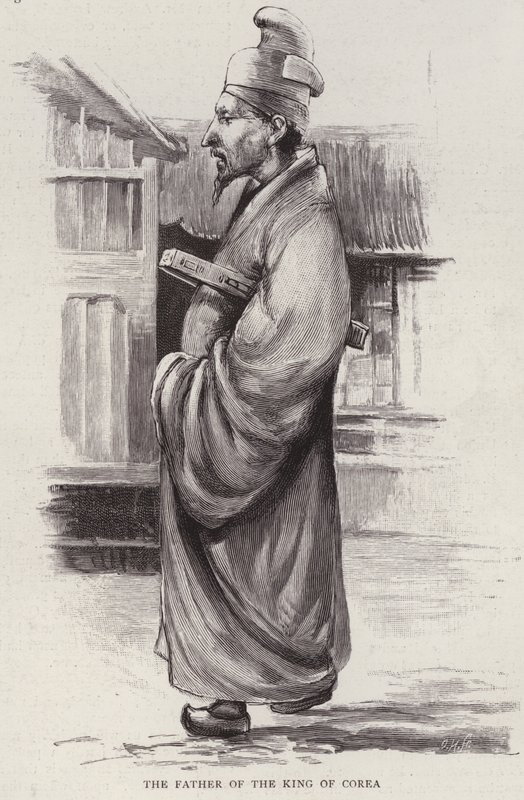 Heungseon Daewongun, père du roi Gojong de Corée - English School