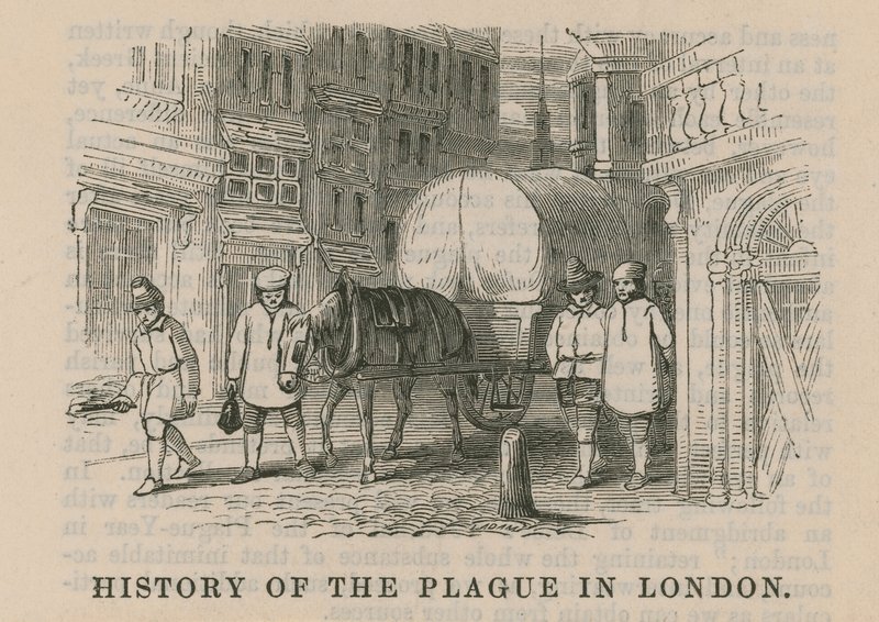 Histoire de la peste à Londres - English School