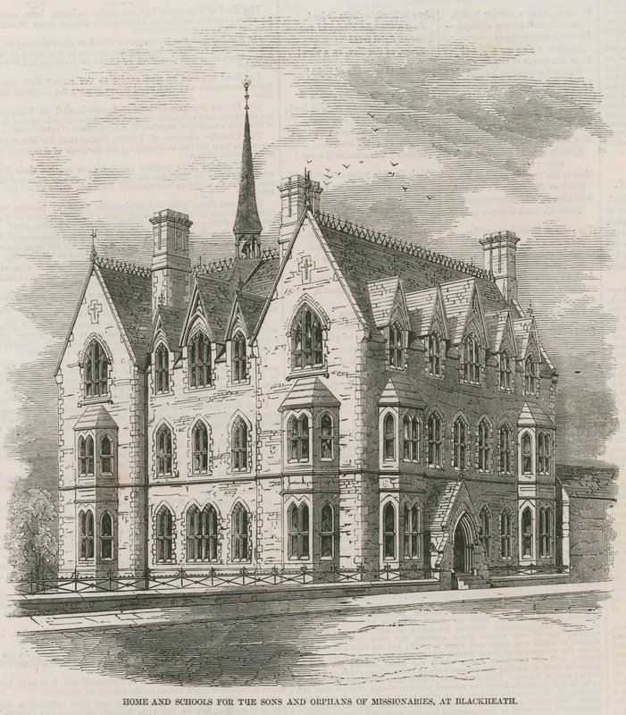 Maisons et écoles pour les fils et orphelins de missionnaires - English School