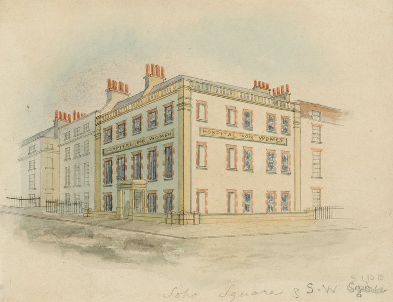 Hôpital pour femmes, Soho Square, Londres - English School