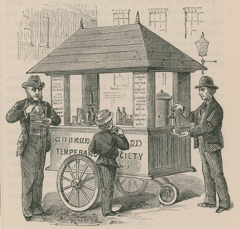 Boissons chaudes fournies par la Société de Tempérance - English School