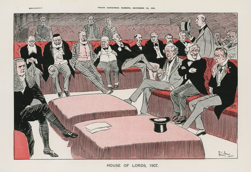 Chambre des lords, 1907 - English School