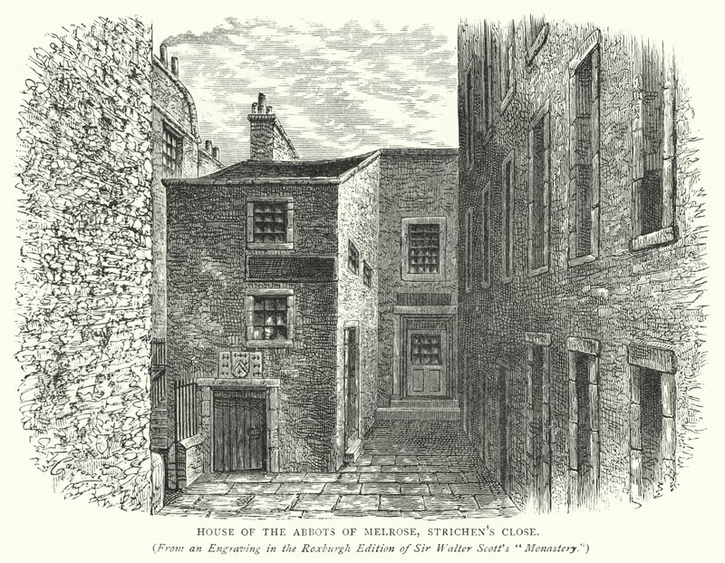 Maison des Abbés de Melrose, Strichen