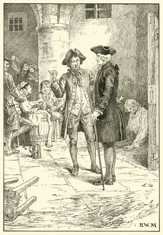 Howard lors de son inspection des prisons - English School