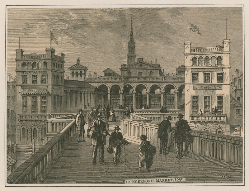 Marché de Hungerford, Londres - English School