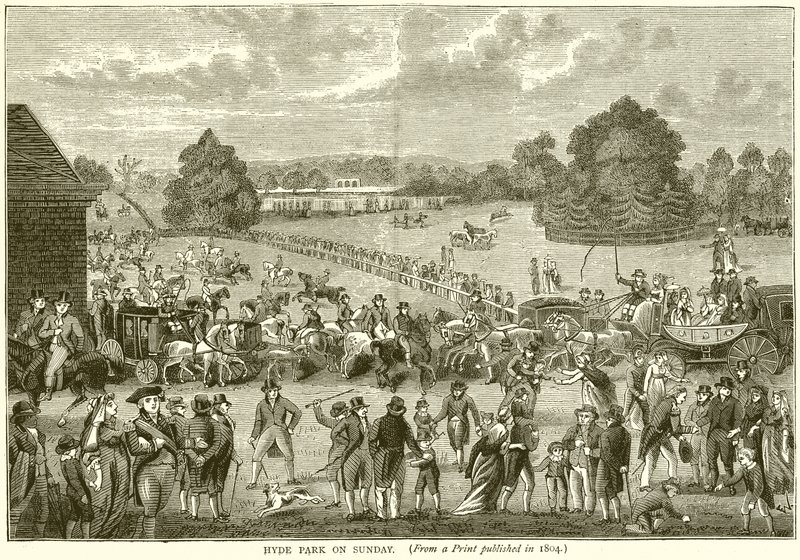 Hyde Park le dimanche - English School