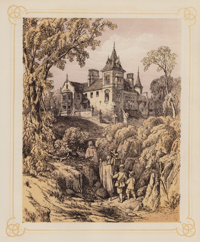 Illustration pour Le Voyage du pèlerin de Bunyan - English School