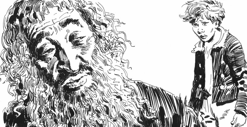 Illustration pour Oliver Twist de Charles Dickens - English School