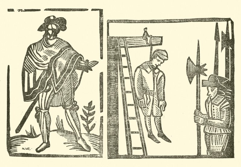 Illustration pour The Roxburghe Ballads - English School