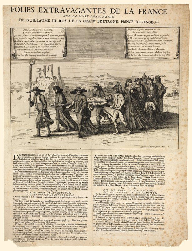 Mort Imaginée du Roi Guillaume III - English School