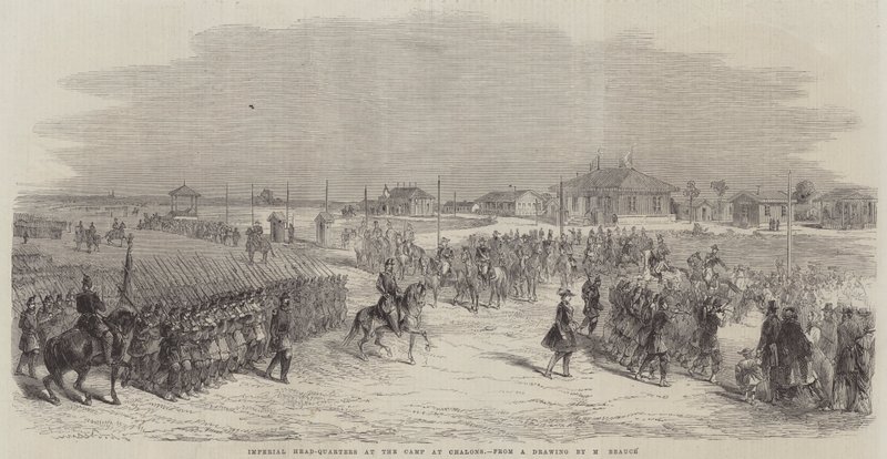 Quartiers généraux impériaux au camp de Châlons - English School
