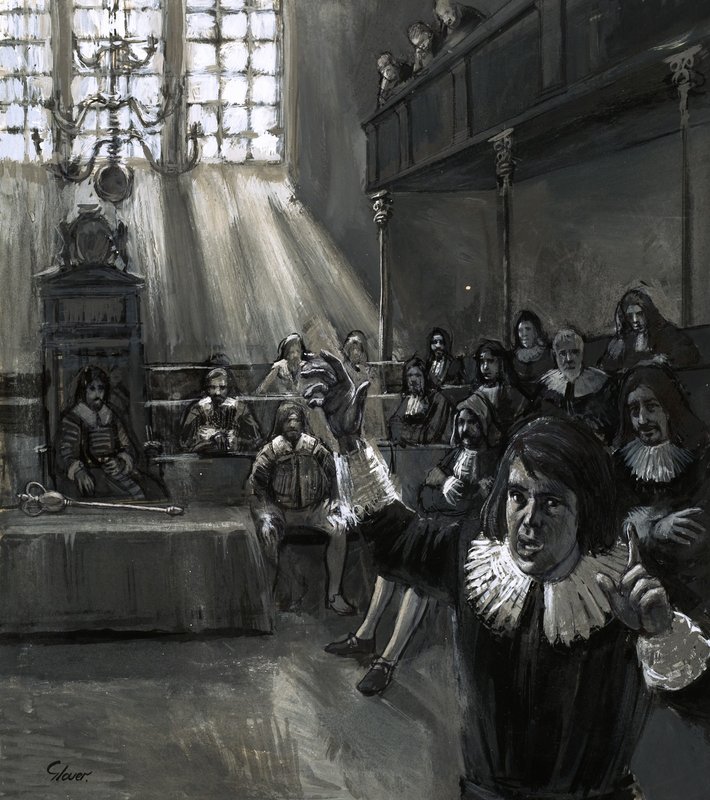 Au Parlement, Oliver Cromwell parlait pour les 