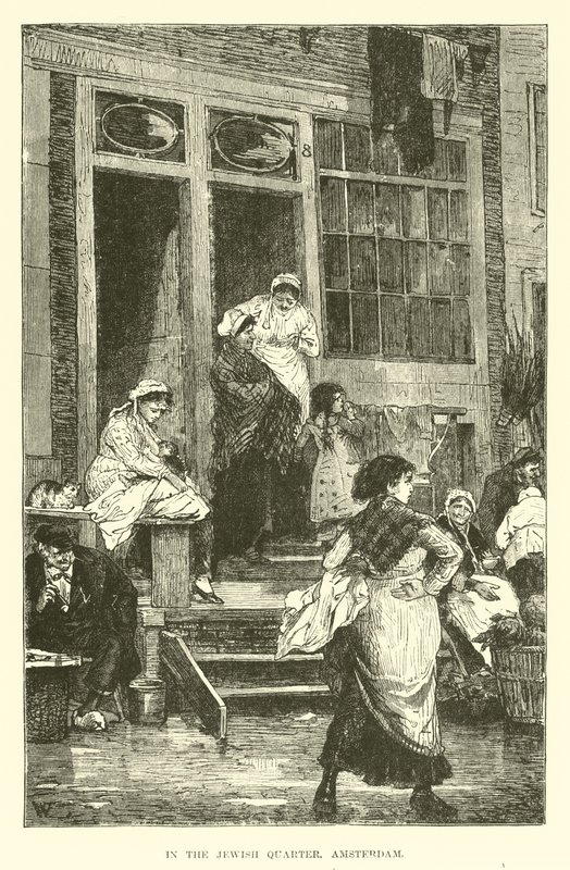 Dans le quartier juif, Amsterdam - English School