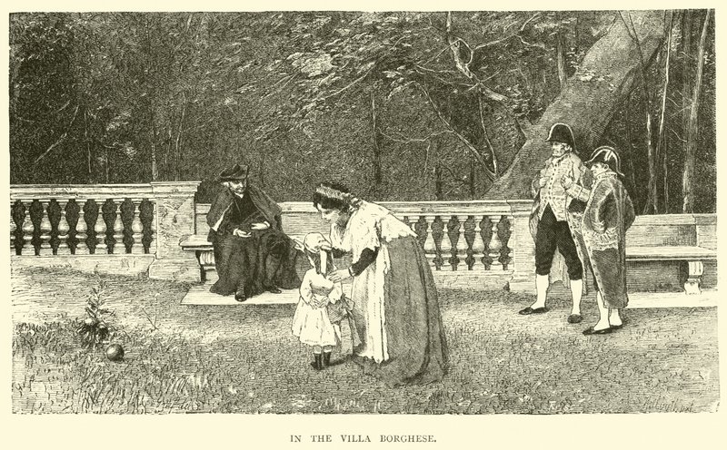 Dans la Villa Borghèse - English School