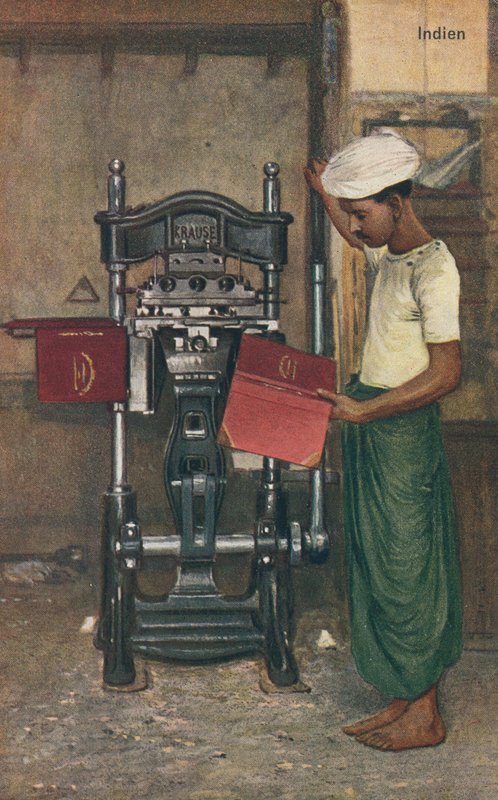 Opérateur de machine indien - English School
