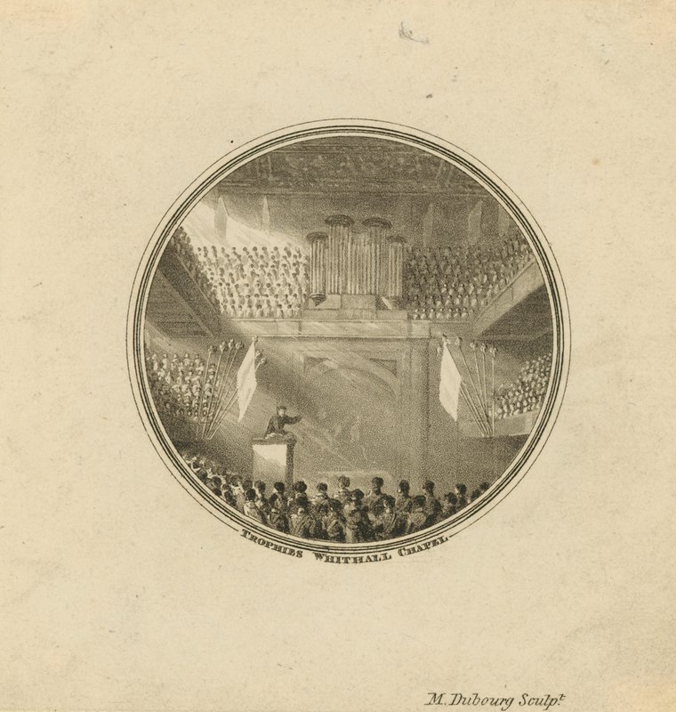 Intérieur de la chapelle de Whitehall - English School