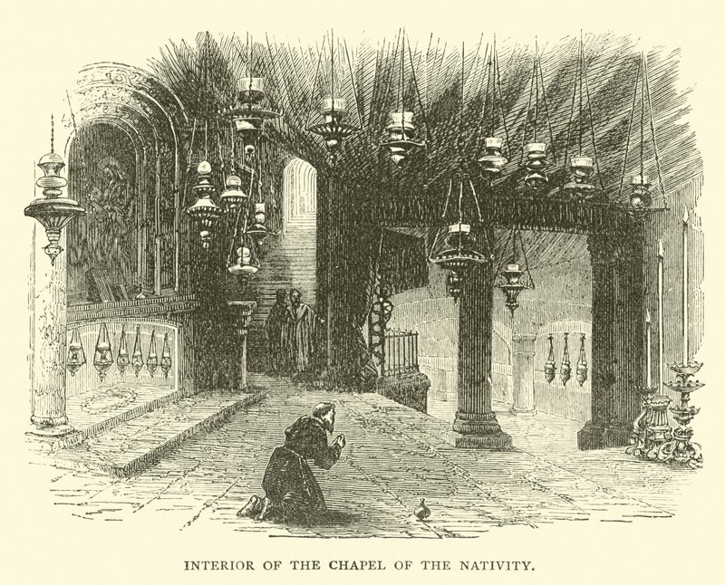 Intérieur de la chapelle de la Nativité - English School
