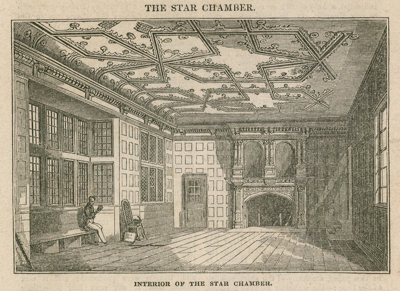 Intérieur de la Chambre Étoilée, Westminster - English School