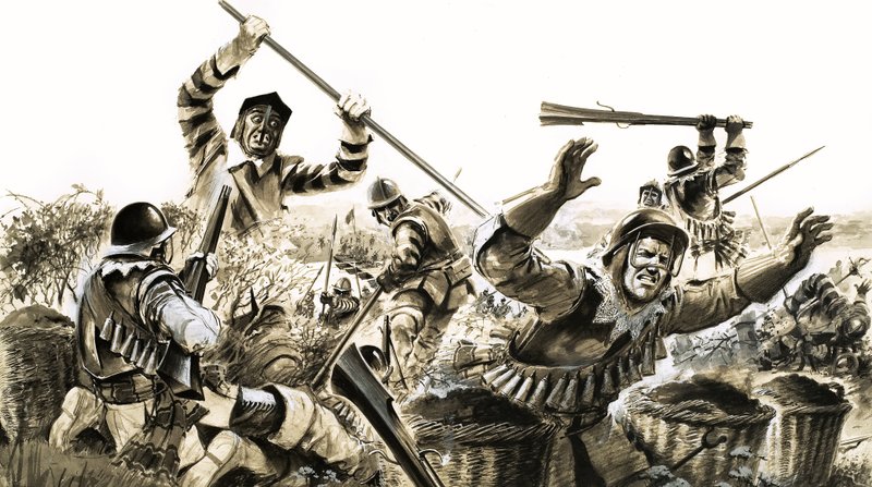 Dans la bataille : le triomphe final d
