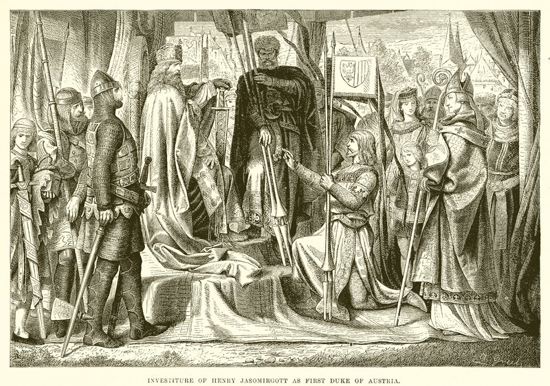Investiture de Henri Jasomirgott comme premier duc d