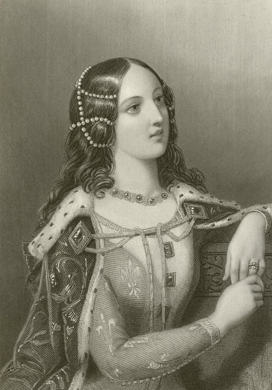 Isabelle de Valois, 2ème épouse du roi Richard II - English School
