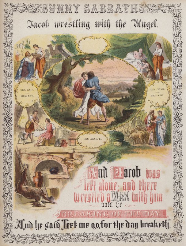 Jacob luttant avec l