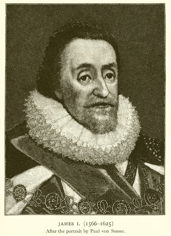 Jacques Ier (1566-1625) - English School