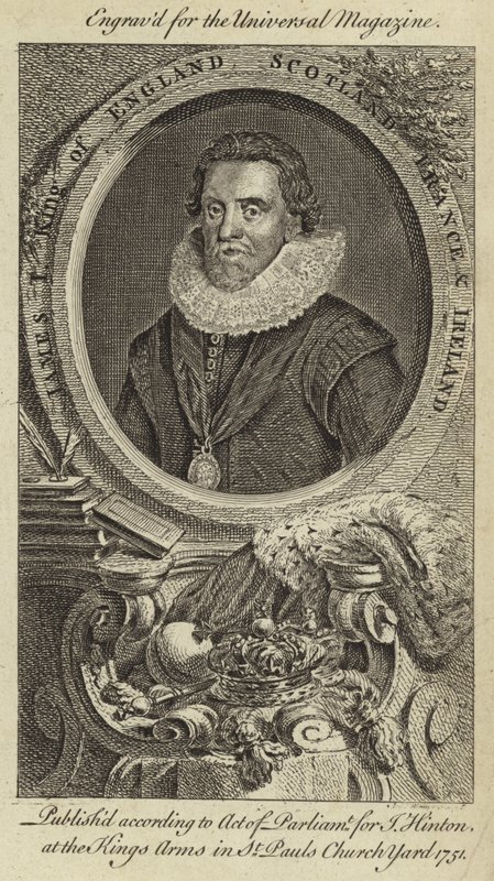 James I, Roi d