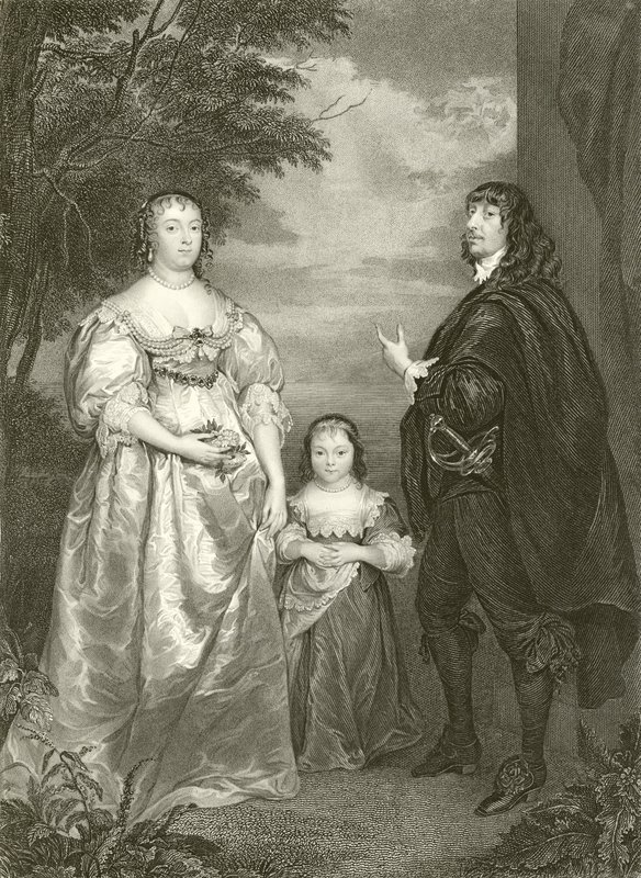 James Stanley 7e, comte de Derby et Charlotte de la Trémoille, sa comtesse - English School
