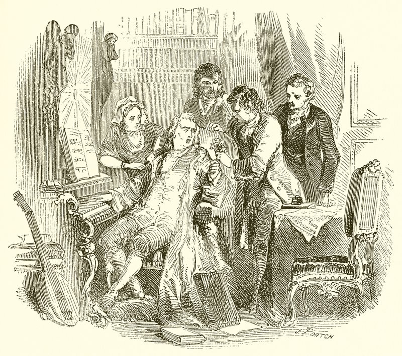 Jean Paul Richter au pianoforte - English School