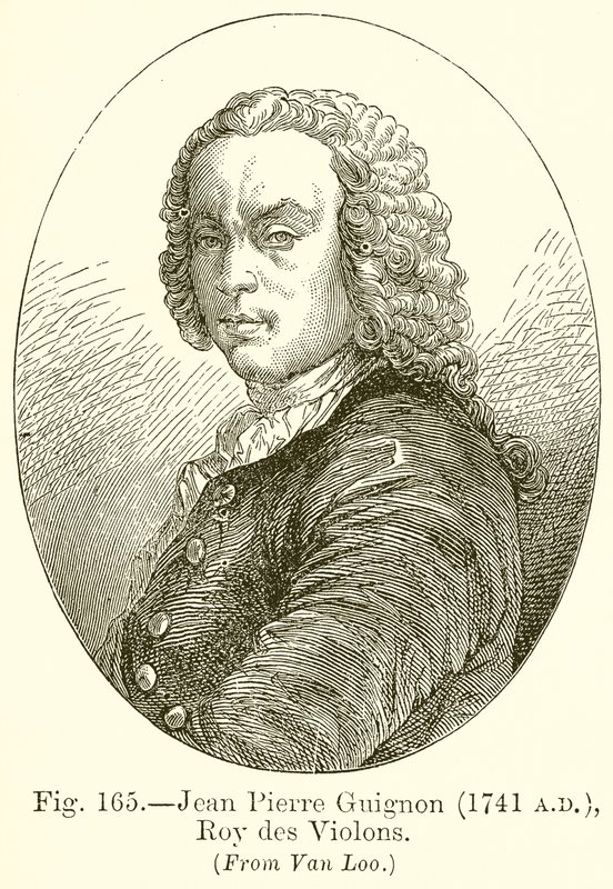 Jean Pierre Guignon, Roy des Violons 1741 - English School
