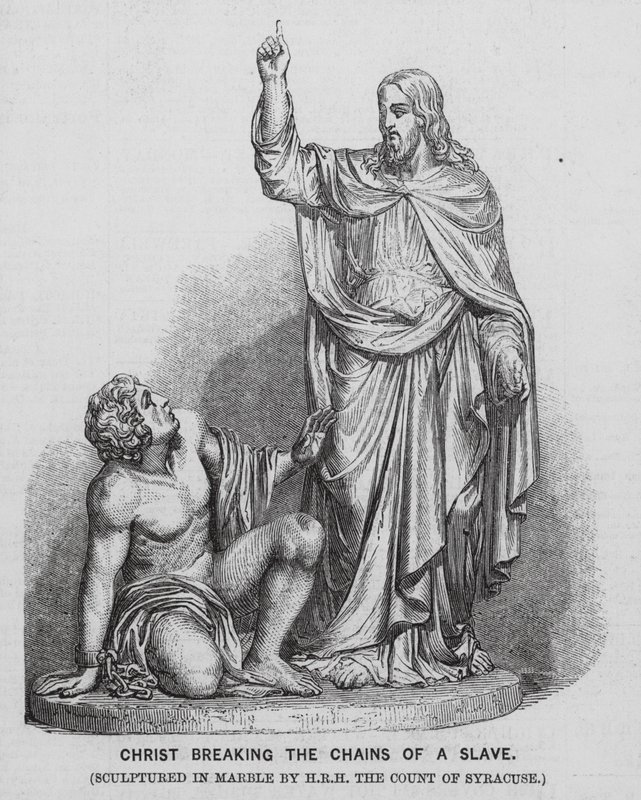 Jésus-Christ brisant les chaînes d