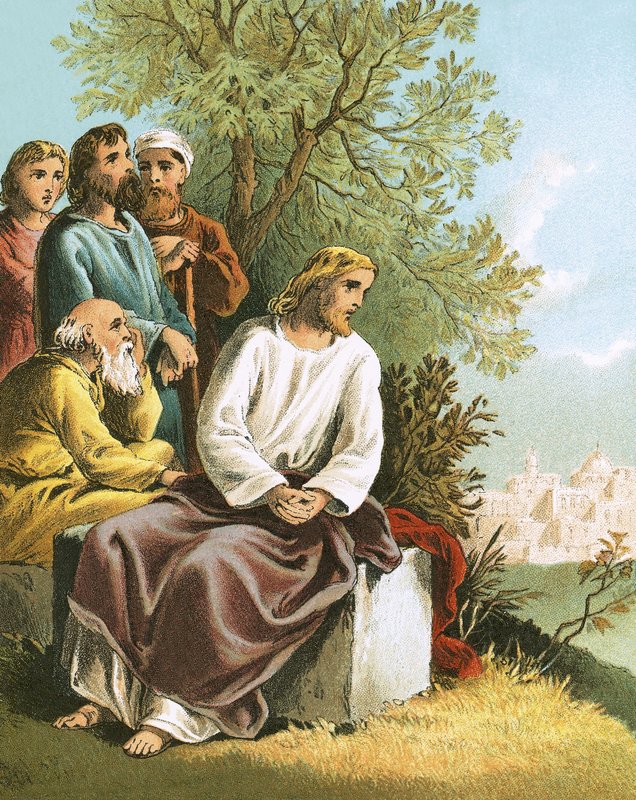 Jésus pleurant sur Jérusalem - English School