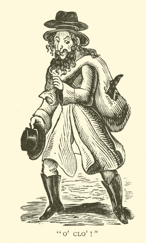 Vendeur de vieux vêtements juifs - English School