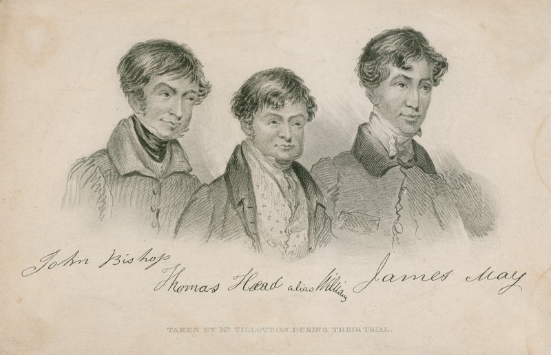 John Bishop, Thomas Head (alias Williams), James May - English School