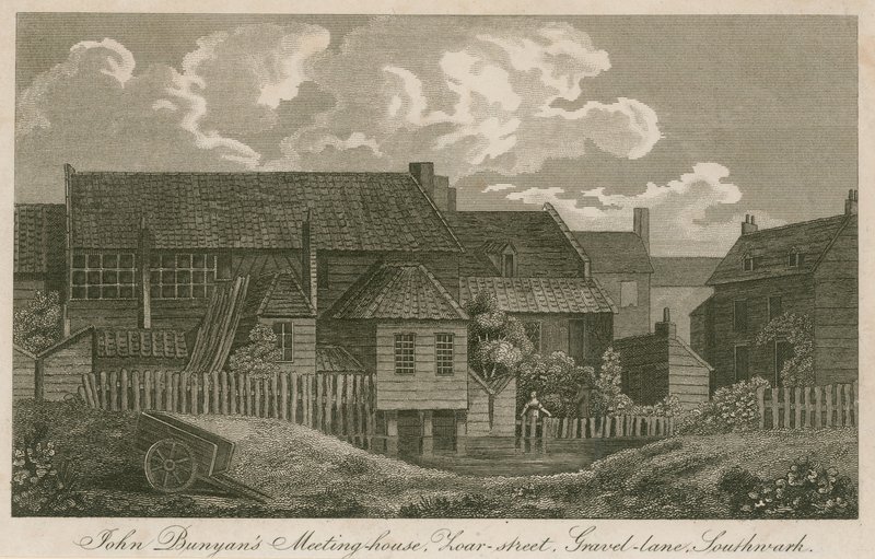 Maison de réunion de John Bunyan, Zoar Street, Gravel Lane, Southwark - English School