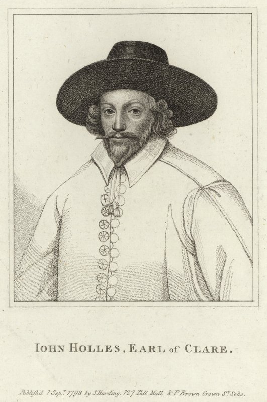 John Holles, comte de Clare - English School