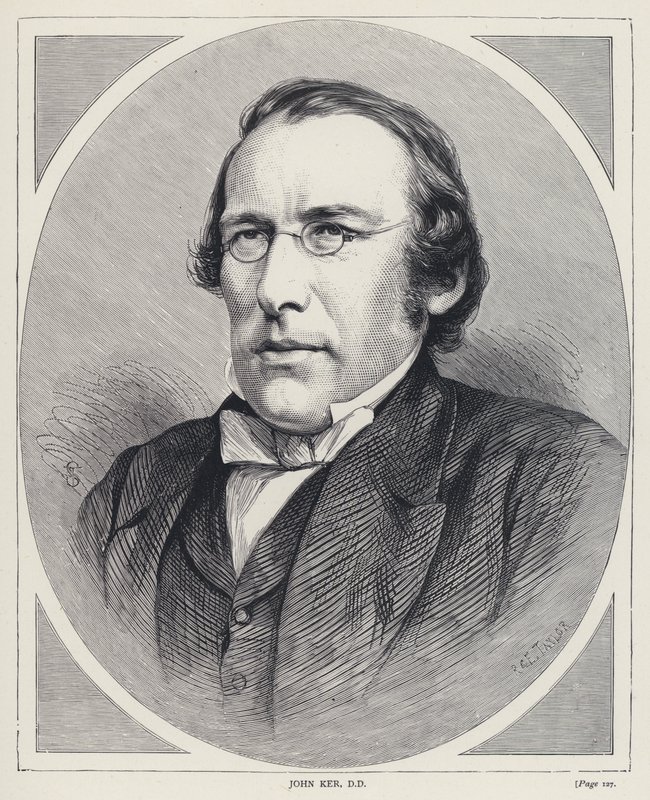 John Ker, DD (gravure) - English School