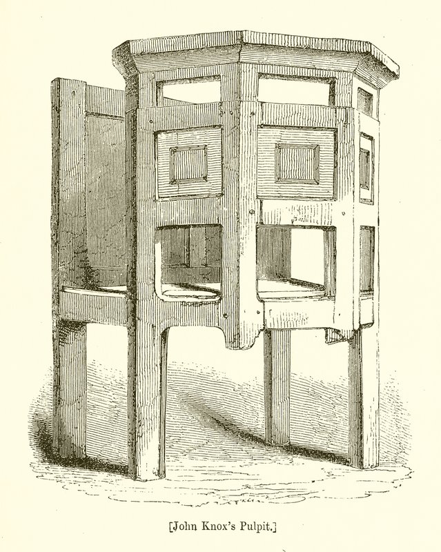 La chaire de John Knox - English School