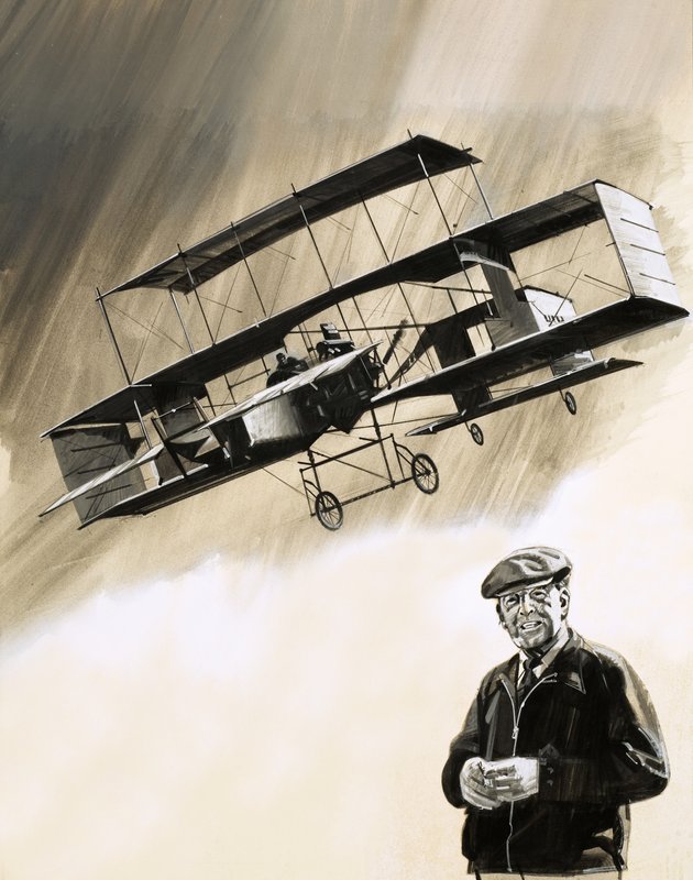 John Moore-Brabazon, le premier Anglais à voler en Angleterre - English School