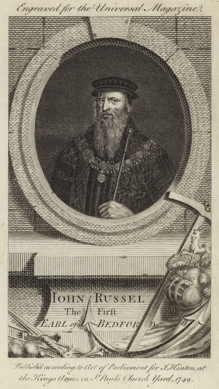 John Russel, premier comte de Bedford - English School