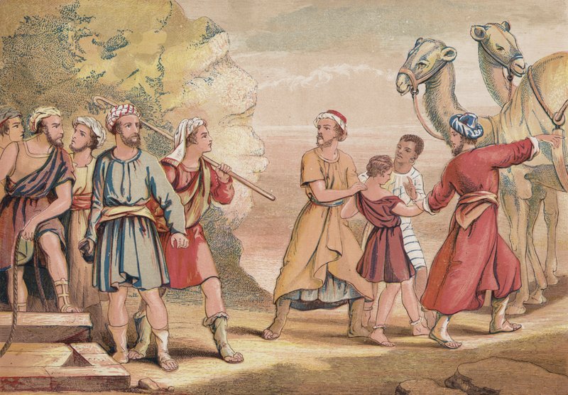 Joseph vendu en Égypte - English School