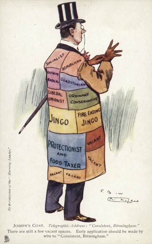 Manteau de Joseph (lithographie couleur) - English School