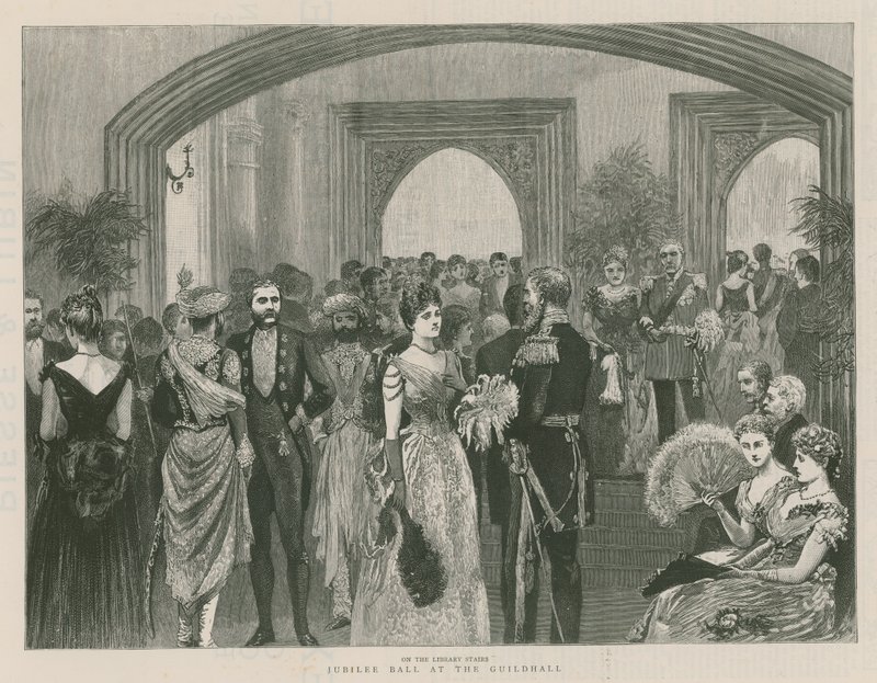 Bal du jubilé à Guildhall, Londres - English School