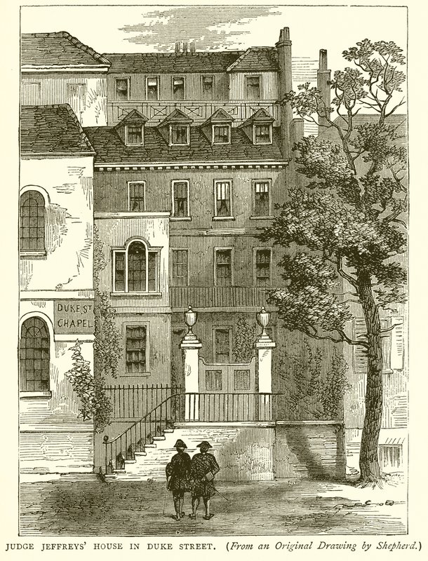 Maison du juge Jeffreys à Duck Street - English School