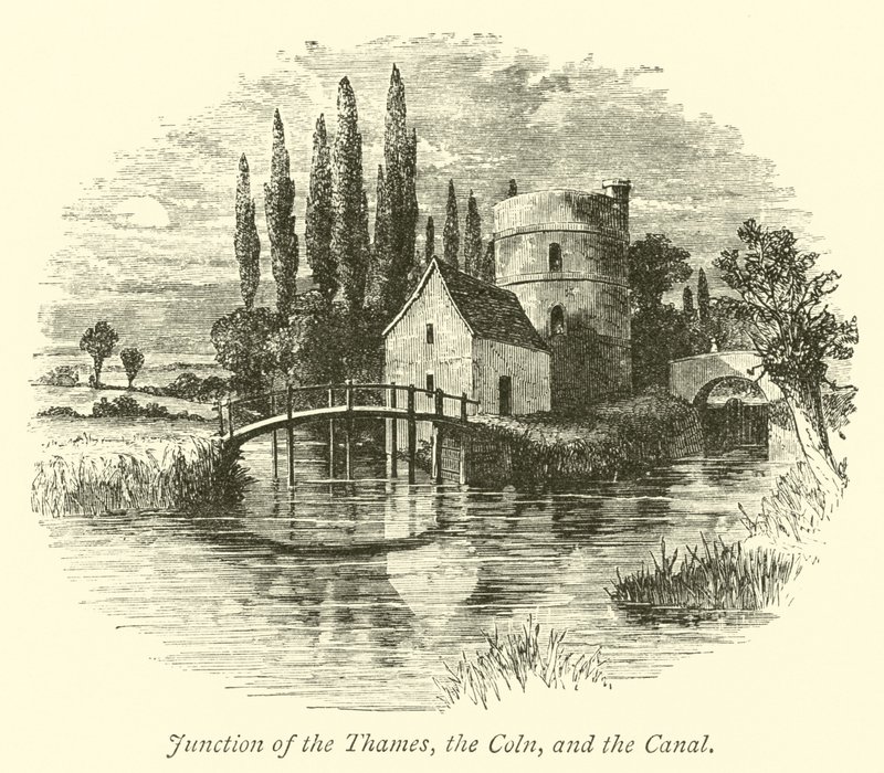 Jonction de la Tamise, du Coln et du Canal - English School