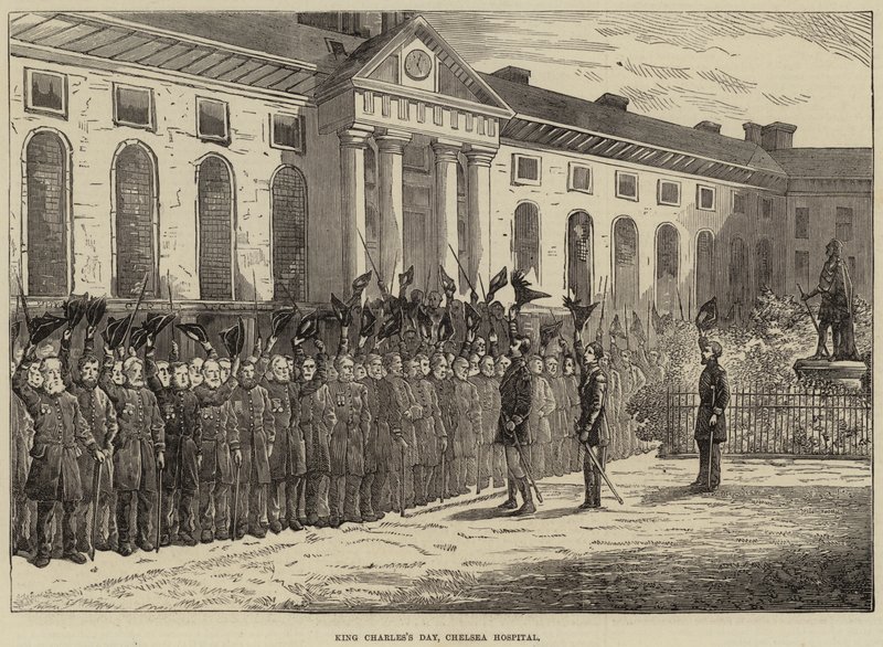 Le jour de Charles, Hôpital de Chelsea - English School