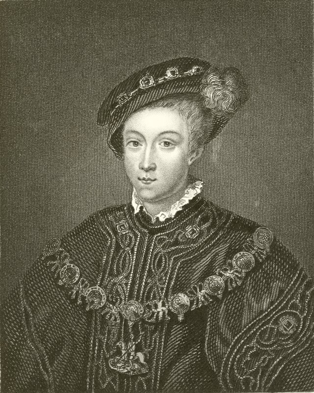Le roi Édouard VI - English School