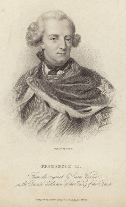 Le roi Frédéric II de Prusse - English School