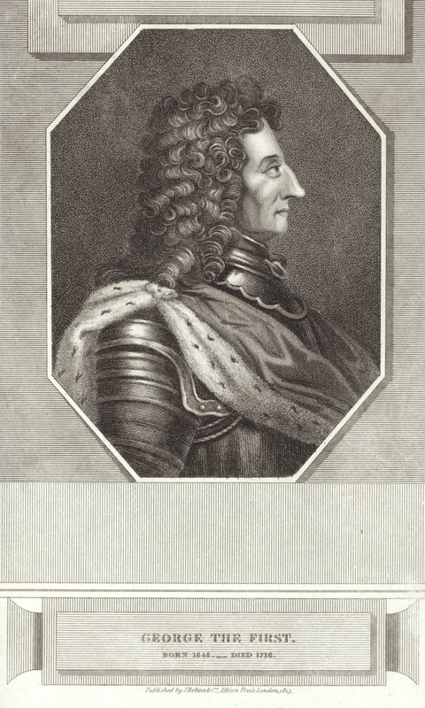 Roi George Ier de Grande-Bretagne et d